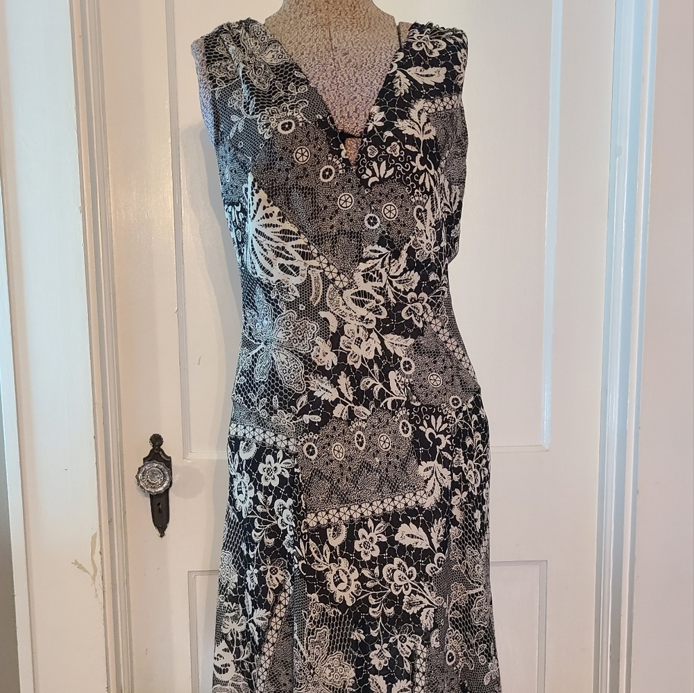 90s Bias cut‎ dress by Lapis size Small